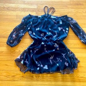 Karina Grimaldi mini dress.